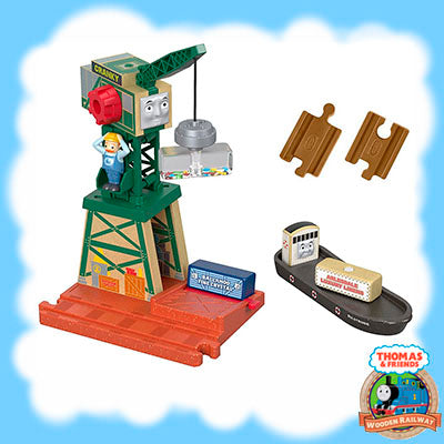 Thomas & Friends Wood CRANKY AT THE DOCKS - FHM72