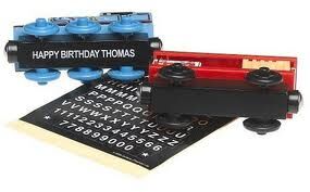 HAPPY BIRTHDAY THOMAS & BOX CAR (PERSONALISE BOX CAR) - LC99132