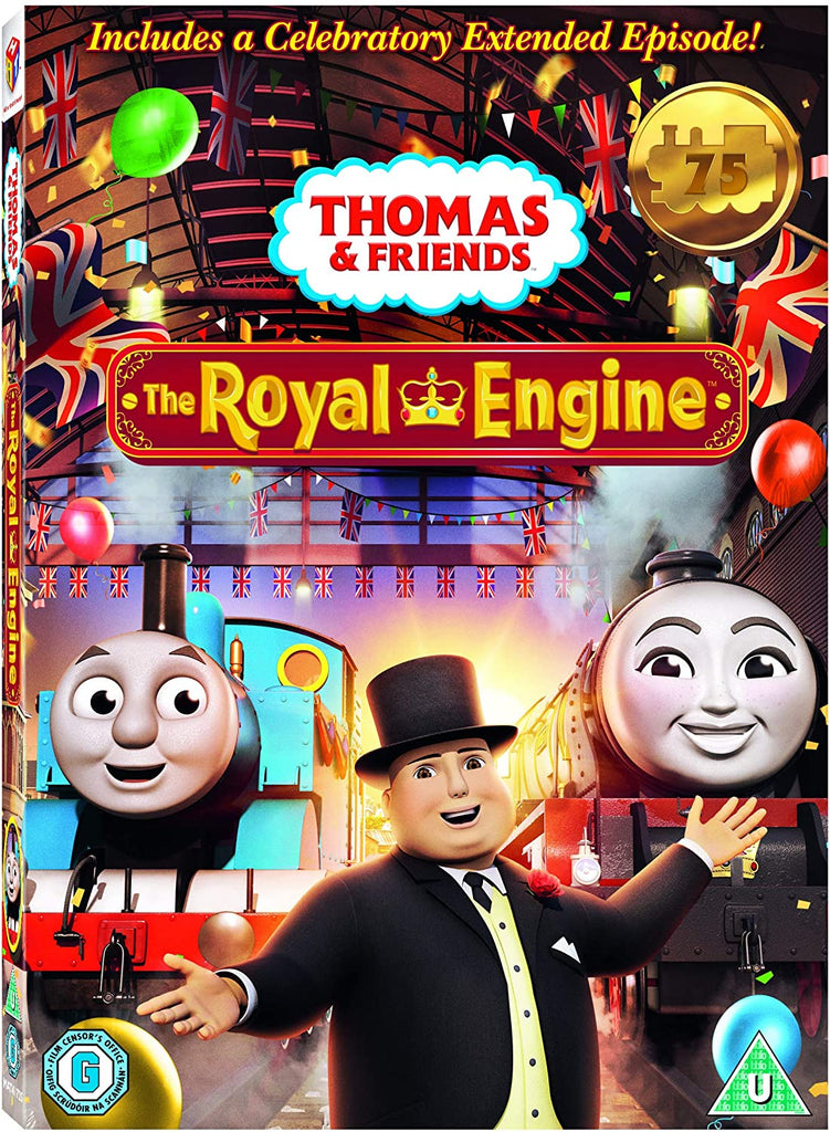 THOMAS AND THE ROYAL ENGINE - DVD AND BOOK