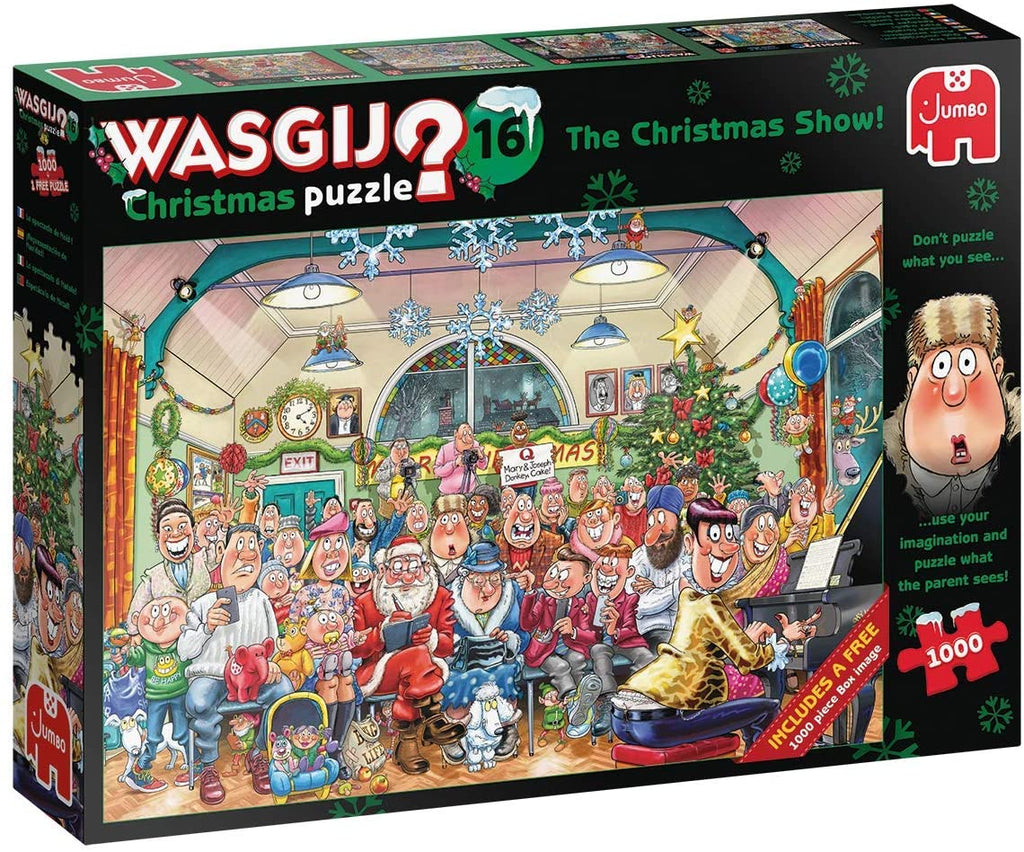 Wasgij Christmas 16: The Christmas Show! 2 x 1000 Puzzle